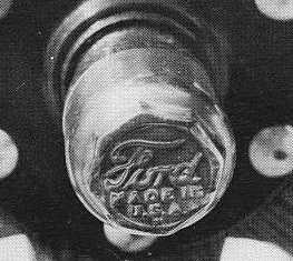 Detalles niquelados del Ford T