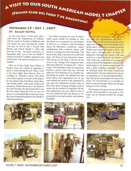 Model T Times, noviembre-diciembre de 2007 (pág. 33)