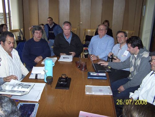 La reunión fundacional, el sábado 26 de julio de 2008