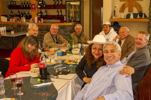Cena de camaradería en la Bodega Casa Bianchi