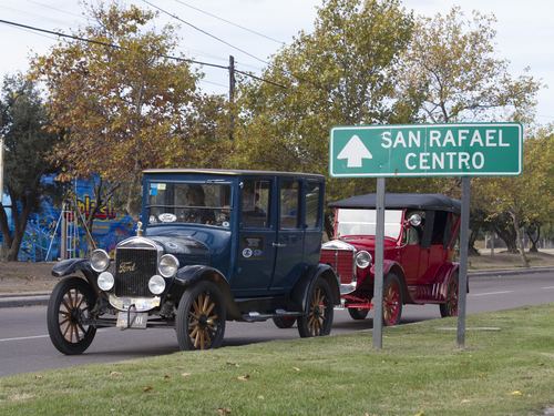 Llegada a San Rafael (Mendoza), para el XX Encuentro